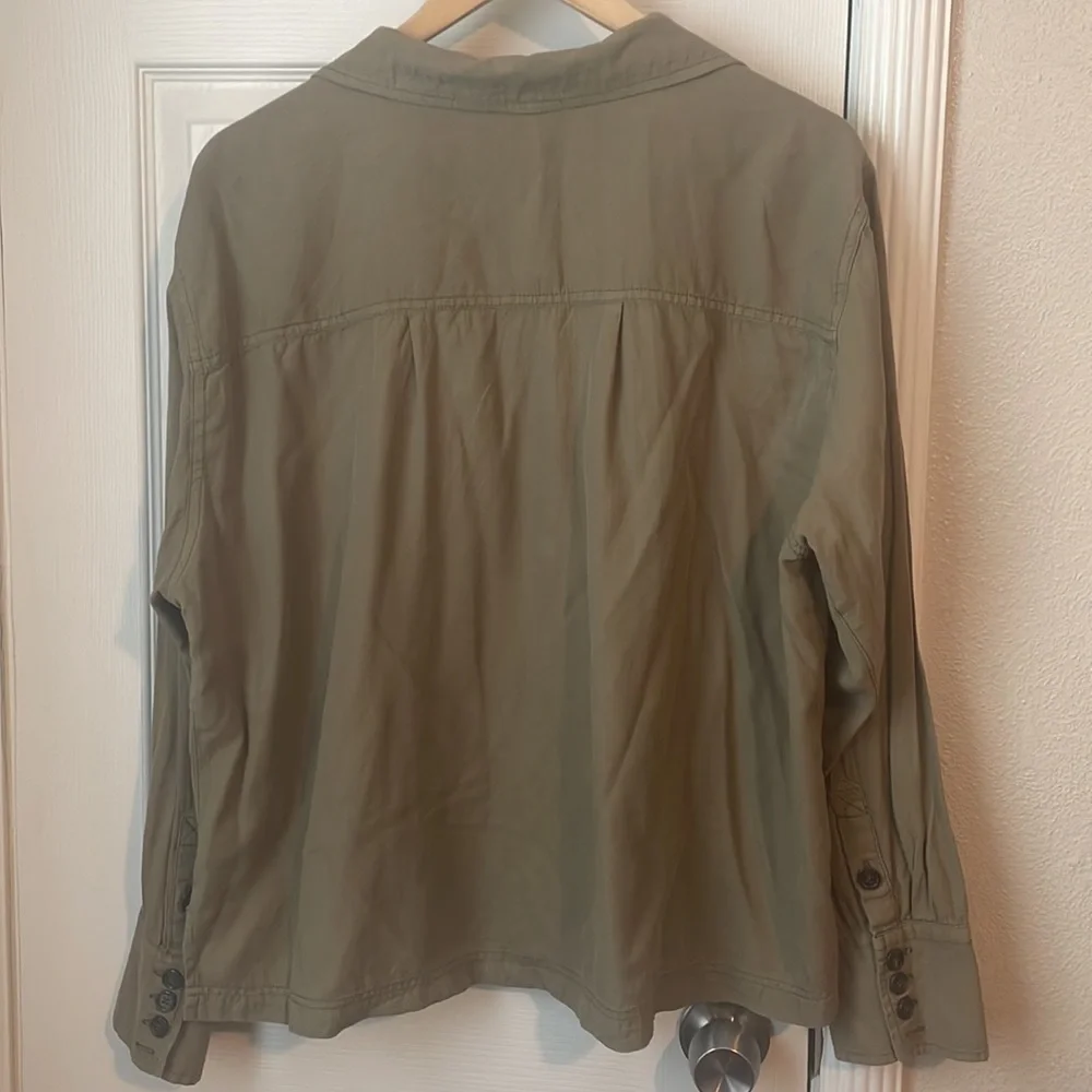 Free People Military Shirt - L - Picture 4 of 6